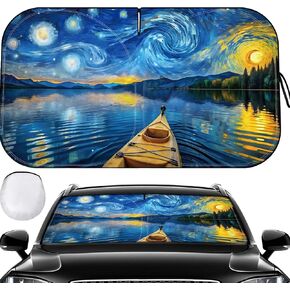 Windshield Sun Shade - Windshield Sun Shade Foldable Offers Ultimate Protection for Car Interior UV Protection Car