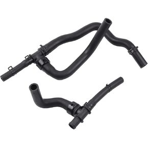 Dasbecan 5058437AK Heater Hose Set with TEE Supply-Return Compatible with Dodge Journey 2.4 VVT 2008 2009 2010 2011 2012 2013 2014 2015 2016 2017 2018 2019 2020 Replaces 5058437AD 5058437AI