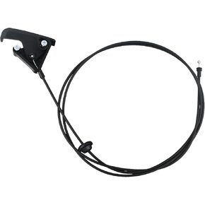 TQPONLY 912-086 Hood Release Cable & Pull Handle Compatible with 1994-2005 Dodge Ram 1500 2500 3500 Pickup Truck Replaces 55076343 55075422 55275849AA