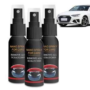 3PCS Nano Car Repairing Spray, Car Scratch Remover, Repair Car Wear and Scratches, Coating Polishing Spray (30ml)