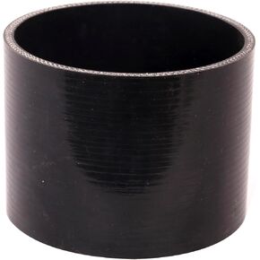BHTOP 4.0" ID Straight Silicone Hose Coupler, High Temp 4-Ply Reinforced Hose Coupler 3.0" Length