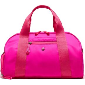 Pander 23L Small Gym Duffel Bag with Shoe Compartment, Versatile Gym and Travel Companion, Spacious, and Organized - Ideal for Active Lifestyles (Sonic Pink)