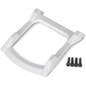 Traxxas 6728A - Skid Plate, roof (Body) (White)/ 3x12 CS (4)