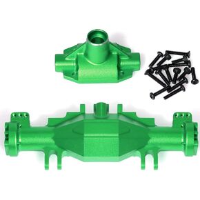 مجموعة الإسكان المحور من الألومنيوم لـ LOSI 1/18 MINI LMT 4X4 شاحنة وحش مصبوغة ， استبدال LOSI - LOS212035 ترقية مجموعة محور محور LOSI -LOS01026 1/18 MINI LMT Monster (أخضر)