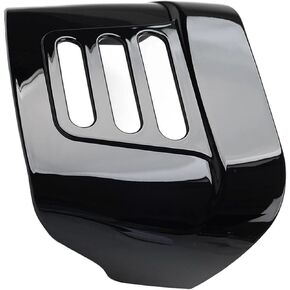 Rear Taillight Visor Cover Tail Light Cap for Harley 1973-2023 Wide Glide Touring, Street Electra Glide, Road King Glide, Softail, Sportster (Black 1)