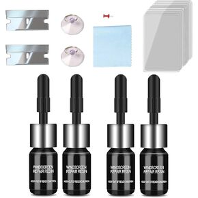 مجموعة أدوات إصلاح الزجاج الأمامي DIY ، الإصلاح السريع ، مجموعة أدوات إصلاح Car Glass Nano Crack ، سهولة في الاستخدام ، إصلاح سائل المكملات لنصف القمر والشقوق المركب