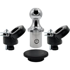 60618 Ball Gooseneck Hitch Kit 30K 2-5/16-In Compatible with Dodge Ram 2500/3500 Puck System Gooseneck Hitch Kit Replace 60618