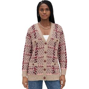 L'Agence النسائي Macie Houndstooth Cardi