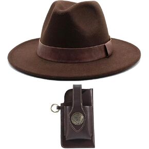قبعات Fedora للرجال مع مجموعة أكياس الهاتف - Fexy Mens Fedoras & Fedoras Fedoras للرجال