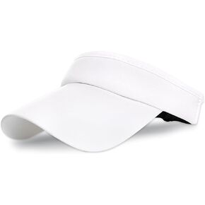 Sport Sun Visor Hat for Women Men Tennis Golf Softball Running Visor Cap Adjustable UV Protection for Beach Pool