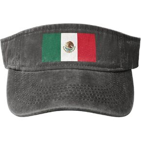 Cute Flag Sport Sun Visor Hats Adjustable Summer Cap Flag Empty Top Baseball Cap for Women Men