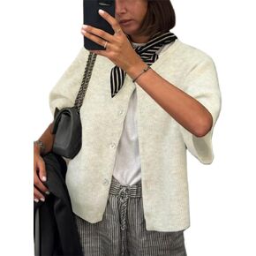 Women Knitted Crop Cardigan Shirt Short Sleeve Button Down Ribbed Knit Crop Top Y2k Girls Outwear Top Tee Shirt