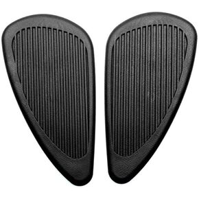 Motorcycle Fuel Tank Knee Pad, Vintage Tank Side Panels Protector Stickers Universal Gas Petrol T-a-n-k Knee Pads(Large)