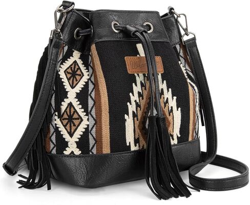 Wrangler Hobo Bags for Women Designer Bucket Purses Western Shoulder Handbags in Saudi Arabia