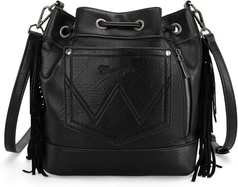 Wrangler Hobo Bags for Women Designer Bucket Purses Western Shoulder Handbags in Saudi Arabia