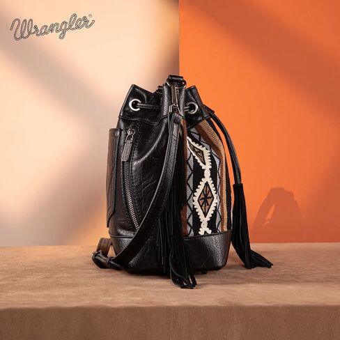 Wrangler Hobo Bags for Women Designer Bucket Purses Western Shoulder Handbags in Saudi Arabia