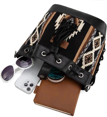 Wrangler Hobo Bags for Women Designer Bucket Purses Western Shoulder Handbags in Saudi Arabia