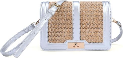 Ayliss Straw Crossbody Bags for Women Straw Purses Handbags Shoulder Clutch Purse Summer Beach Woven Bags for Vacation in Kuwait