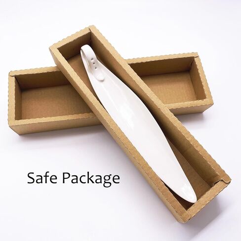 9" Length Incense Stick Holder with 3 Holes, White Porcelain Incense Tray Ash Cather for Spa, Meditation Room, Yoga, Home, Office (Green) in Kuwait
