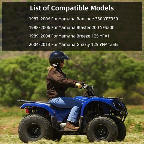 2pcs محور المحور الخلفي لـ Banshee 350 ، Blaster 200 ، Breeze 125 & Grizzly 125 in Kuwait