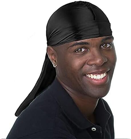 Premium Durag Pack for Men, Silky Doo Rag for 360 540 720 Waves in Kuwait