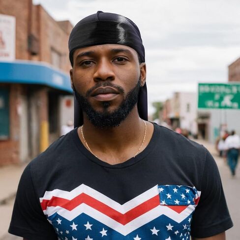 Premium Durag Pack for Men, Silky Doo Rag for 360 540 720 Waves in Kuwait