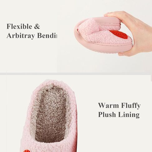 النساء الرجعية الكتب الملونة النعال أفخم النعال الدافئة البيت ، أحذية المنزل غير الرسمية لينة أفخم زلة على النعال في الهواء الطلق أحذية غرفة نوم داخلية في الهواء الطلق in Kuwait