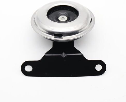 Lvee DL70-017 Universal Motorcycle Horns Horns Round Round Right مكبر صوت 12V 1.5A 105DB قرن صغير للدراجة النارية ATV Scooter UTV دراجة in Kuwait