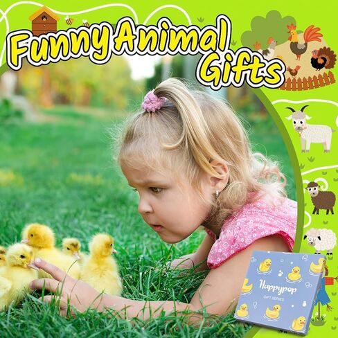 HAPPYPOP Rubber Duck Cat Cow Gifts - Funny Duck Cat Socks for Boys Girls Kids 10-12 Years in Kuwait