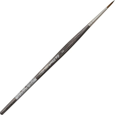 جولة DA VINCI COLINEO الاصطناعية Kolinsky Red Sable للألوان المائية - السلسلة 5522 Rounds (-2) in Kuwait