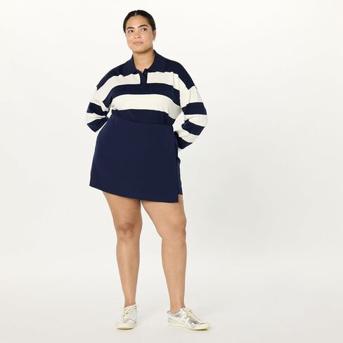 The Drop Women's Kamila A-line Mini Skort in Saudi Arabia
