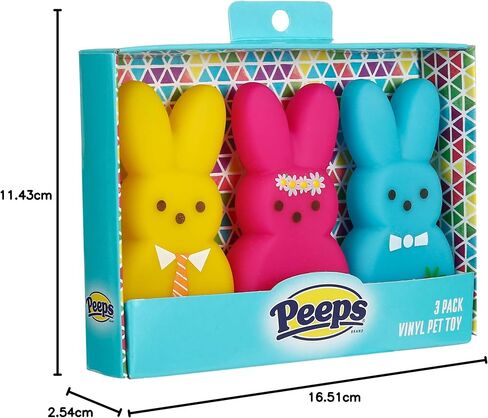 لعبة بيبس فور بيتس مقاس 10.16 سم برتقالية اللون على شكل أرنب من الفينيل للحيوانات الأليفة على شكل آذان أرنب | لعبة تلبيس الأرنب البرتقالية مع آذان الأرنب | لعبة الكلب التي تصدر أصواتًا، لعبة الكلاب البلاستيكية الممتعة من بيبس in Kuwait