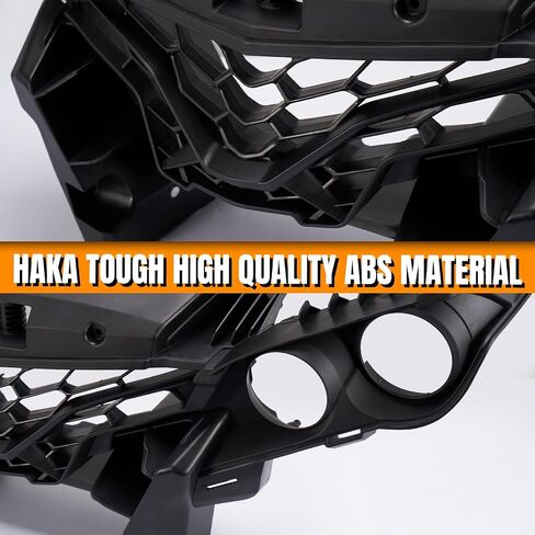 HAKA TOUGH Front Fascia for Can-Am Outlander, Combination Front Brush Guard Bumper Facia for Can Am Outlander 570 650 800 850 1000 2012-2022, Replace #705012822 in Saudi Arabia