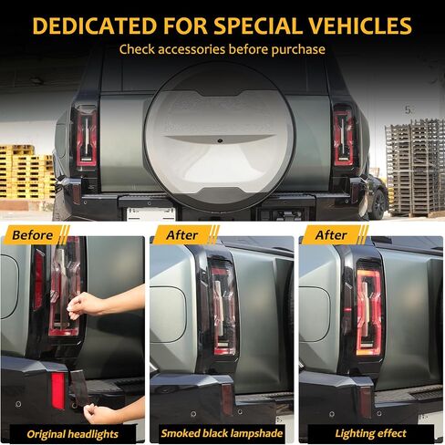لملحقات Hummer EV ، غلاف الذيل الخلفي ، غلاف المصباح المصباح المصباح المصباح ، غطاء المصباح ، غطاء مصباح مصباح مضيّك لعام 2024 2024 Hummer EV ، غطاء مصباح الضباب الخليط المدخن (SUV/4pcs) in Saudi Arabia