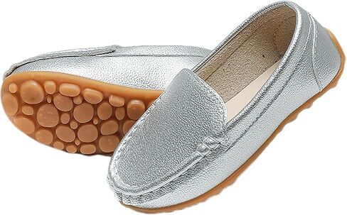 rismart Unisex Kids Slip on Loafers for Boys Girls School Casual Dress Flat Shoes in Saudi Arabia