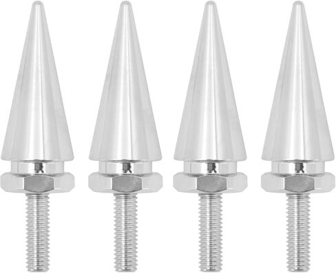 Windshield Trim Bolts Fairing Screws Motorcycle Windscreen Spike Bolts Kit Fit for Harley Road Glide 2015-2023 4 PCS (Black) in Kuwait