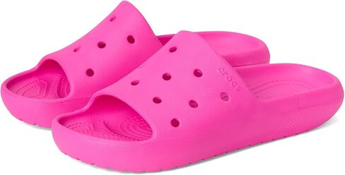 Crocs Classic Slide V2 (Little Big Kids) K Juc ، Juice ، 5 US US in Kuwait