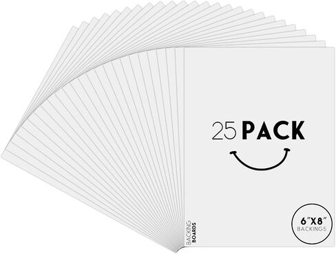 Golden State Art, Pack of 25 13x19 inch Picture Backing Boards for Frames, Artwork, Photos (25 Backer Boards only) in Saudi Arabia