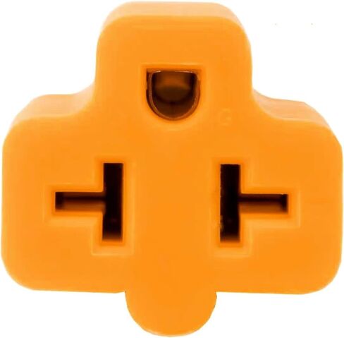 (قطعتان) محول طاقة تيار متردد 4 في 1، قابس تيار متردد منزلي 15 أمبير إلى 20 أمبير محول شفرة T، 5-15P إلى 5-20R، 5-15P إلى 6-15R، 5-15P إلى 6-20R، 15A 125V إلى 20A محول 250 فولت in Kuwait