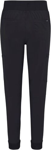 Natural Uniforms Womens Cool Stretch Modern Tuck-In Top Yoga Jogger Scrub Set with Regular and Petite Sizes in Saudi Arabia