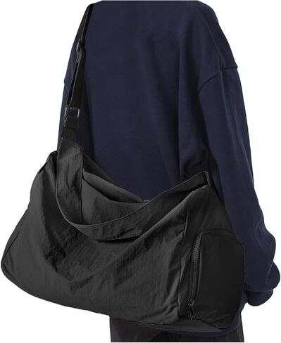 Small Gym Bag for Women Lightweight Carry on Gym Tote Bag, Workout Sport Duffle Bag with Shoe Compartment,Crossbody Shoulder Travel Bag for Swim, Yoge, Dance in Saudi Arabia