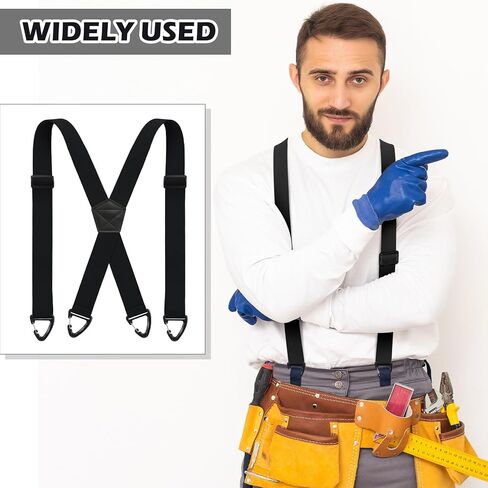 Sintege x Back Hidden Sumpender 1.5 بوصة تحت ملابس العمل الثقيلة عمل حمالات للرجال نساء in Saudi Arabia