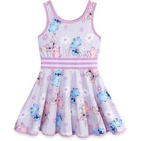 Disney Lilo & Stitch Girls Sleeveless Dress for Big Kids