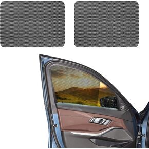 2pcs جانب السيارة نافذة Sunshade ، صبغة نافذة قابلة للإزالة ، ملصقات مثبتة في أفلام التشبث بالشمس ظل أشعة UV واقي خصوصية ، إكسسوارات عالمية للظلال القابلة لإعادة الاستخدام للسيارات (2pcs)
