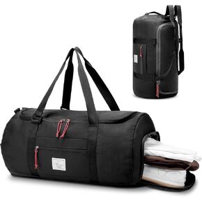 Travel Duffle Bag for Men 65L Large Size Traveling Duffel Bag Weekender Overnight with Shoes Compartment Multifunctional Sports Gym Bags