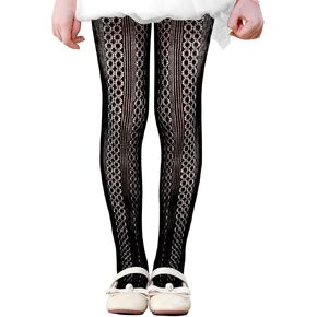 Century Star Girls Lace Stockings Kids Cheer Fishnet Hollow Dancl in Kuwait
