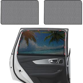ZATOOTO Car Window Shades for Driver 2Pack Magnetic Car Window Covers Sun Shade Keep Interior Cool and Comfortable, Breathable Window Curtains for Travel, Camping, Taking a nap