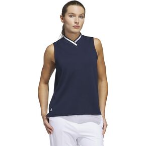 adidas Women's Go-to Sleeveless Polo Shirt