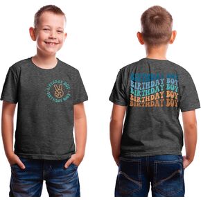 Birthday Dude Cute Graphic Tee - Boys & Girls Toddler to Teen Casual Short Sleeve Top