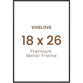 4x5 Metal Picture Frame, Black Aluminum Picture Frames with Tempered Glass, Wall Mounting Horizontally or Vertically, Simple and Elegant Decor for Wall-1Pack
